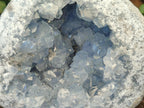 Natural Large Blue Celestite Geode Specimen x 1 From Sakoany, Madagascar