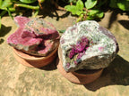 Natural Salrose Cobaltion Dolomite Specimens x 12 From Kakanda, Congo