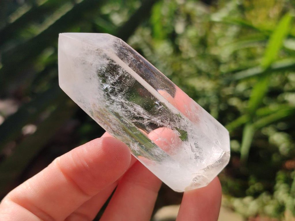 Polished Clear Quartz Crystals x 12 From Madagascar
