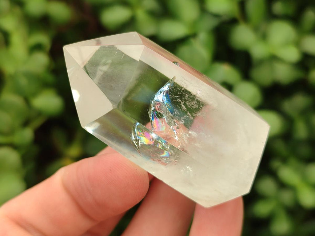 Polished Clear Quartz Crystals x 12 From Madagascar