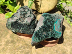 Natural Libethenite Crystals on Dolomite Matrix Specimens x 6 From Shituru, Congo - Toprock Gemstones and Minerals 