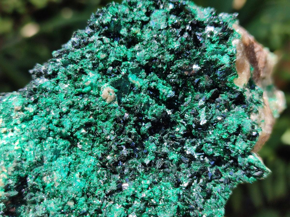 Natural Crystalline Malachite Specimens x 6 From Tenke Fungurume, Congo