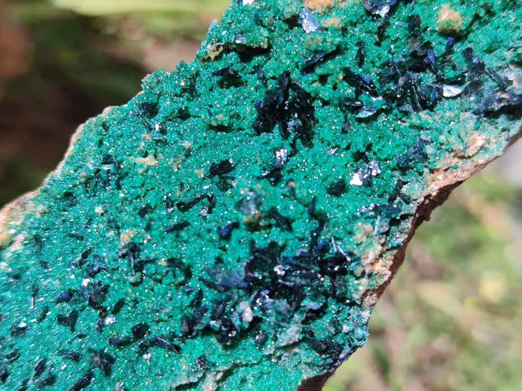 Natural Crystalline Malachite Specimens x 6 From Tenke Fungurume, Congo - Toprock Gemstones and Minerals 
