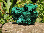 Natural Large Rare Malachite Pseudomorph Specimen x 1 From Kolwezi, Congo