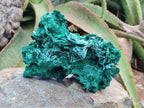 Natural Large Rare Malachite Pseudomorph Specimen x 1 From Kolwezi, Congo