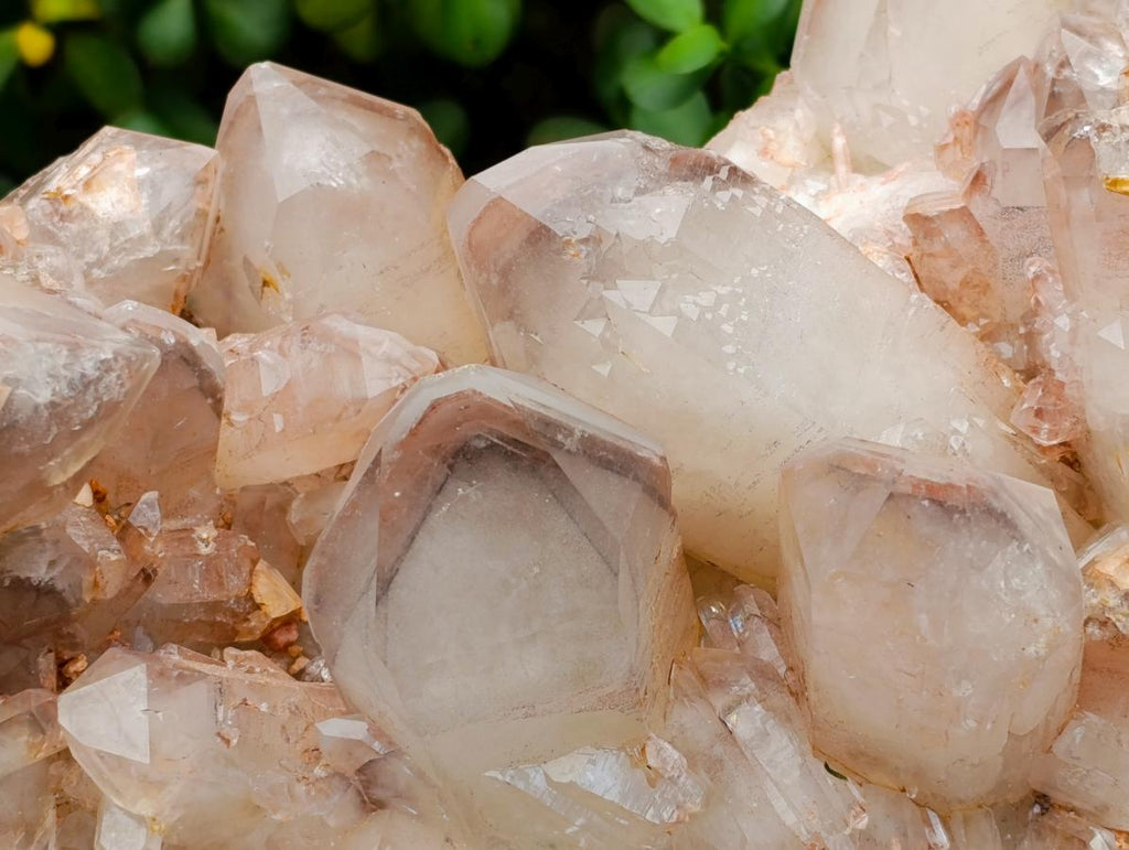 Natural XL Floater Hematoid Quartz Cluster x 1 From Zambia