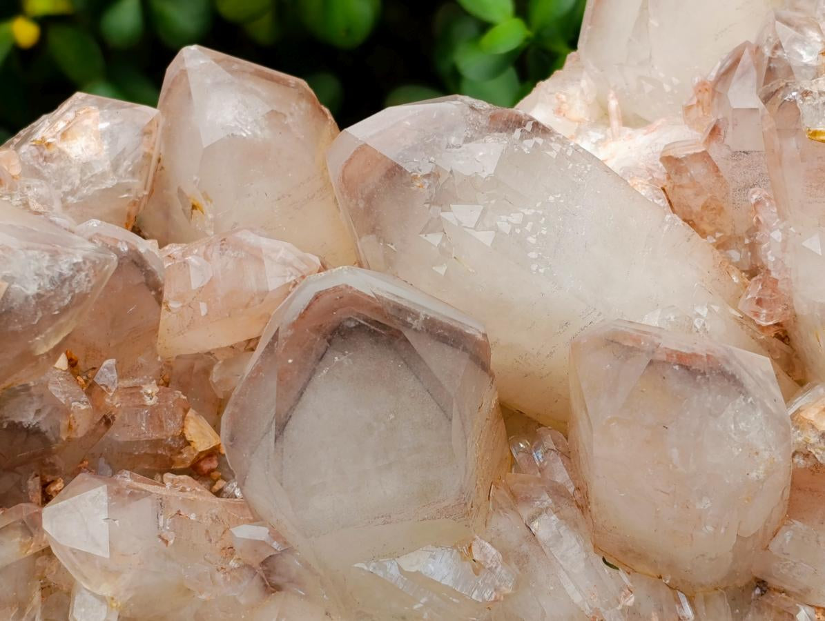 Natural XL Floater Hematoid Quartz Cluster x 1 From Zambia