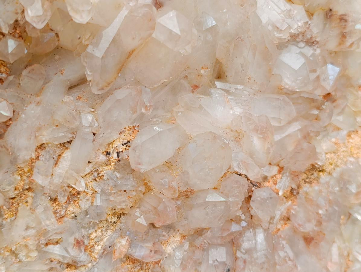 Natural XL Floater Hematoid Quartz Cluster x 1 From Zambia