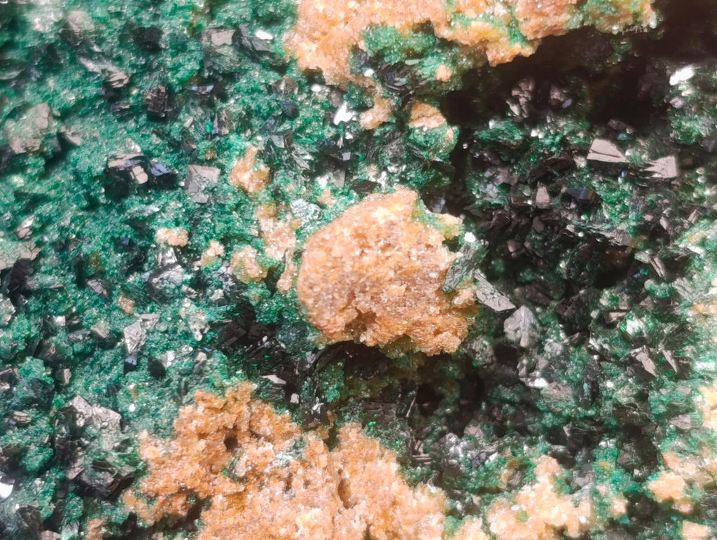 Natural Large Cabinet Crystalline Malachite Specimen x 1 From Kolwezi, Congo