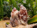 Natural Red Hematoid Quartz Crystals x 8 From Karoi, Zimbabwe