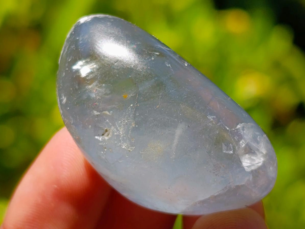 Polished Blue Celestite Free Form Crystals x 35 From Sakoany, Madagascar - Toprock Gemstones and Minerals 