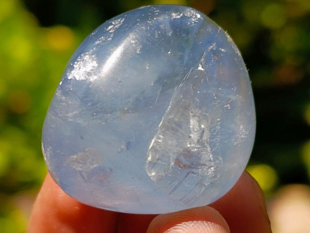 Polished Blue Celestite Free Form Crystals x 35 From Sakoany, Madagascar - Toprock Gemstones and Minerals 