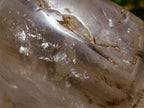 Polished Large Smokey Window Quartz Standing Free Form x 1 From Madagascar
