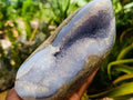 Polished Large Blue Lace Agate Standing Free Form x 1 From Nsanje, Malawi - Toprock Gemstones and Minerals 