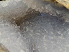 Natural Blue Lace Agate Geode Specimens x 6 From Nsanje, Malawi - Toprock Gemstones and Minerals 
