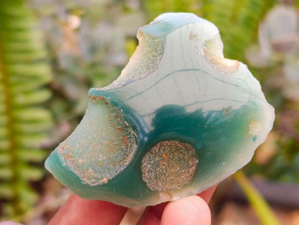 Polished On One Side Mtorolite Chrysoprase Plates x 35 From Mutorashanga, Zimbabwe