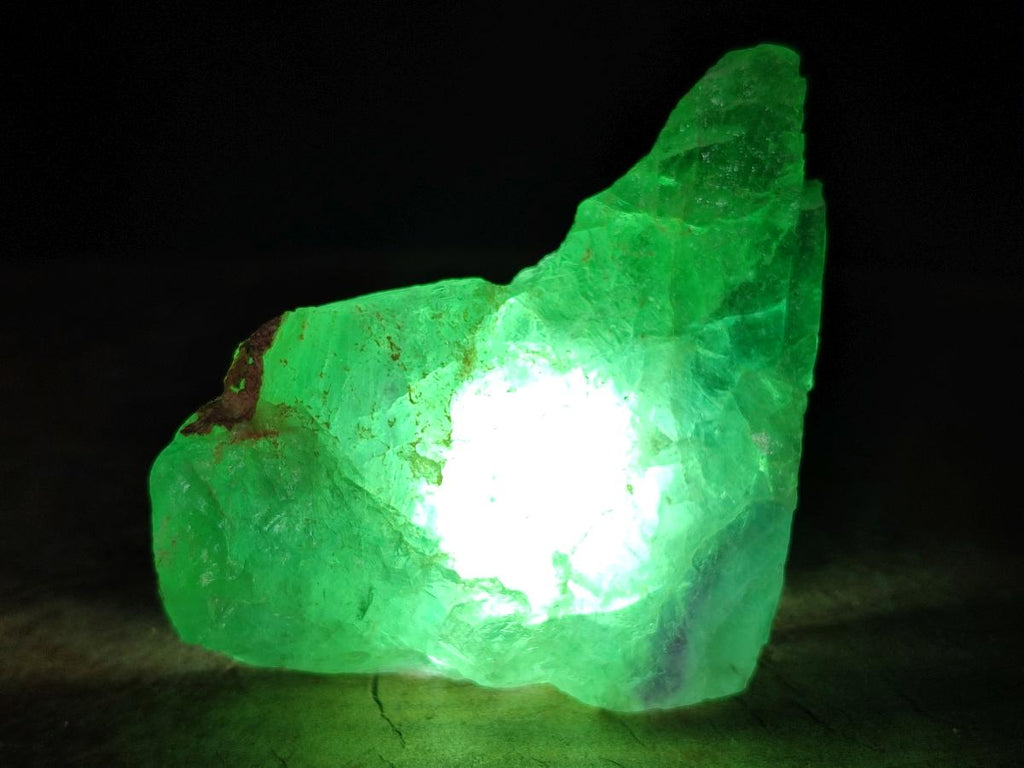 Natural Watermelon Fluorite Cobbed Specimens x 14 From Uis, Namibia