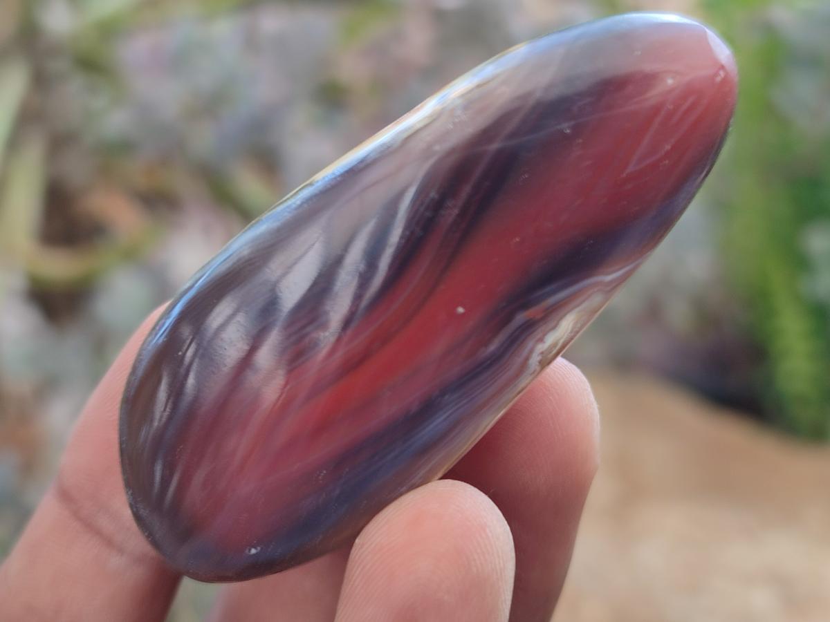 Polished Red Shashe River Agate Free Forms x 35 From Shashe River, Zimbabwe
