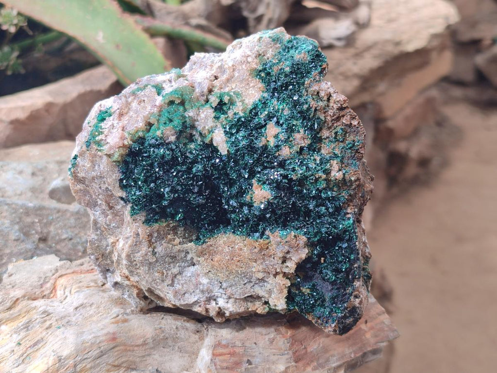 Natural Large Crystalline Malachite Specimen x 1 From Tenke Fungurume, Congo - Toprock Gemstones and Minerals 