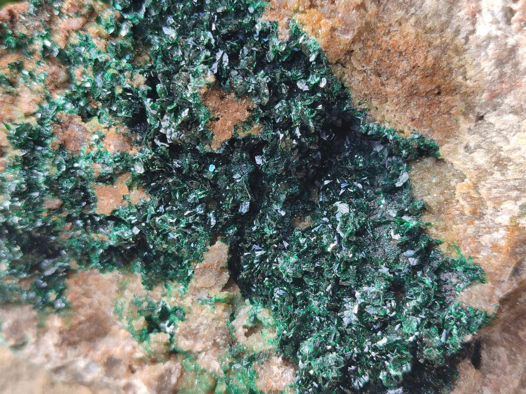 Natural Large Crystalline Malachite Specimen x 1 From Tenke Fungurume, Congo - Toprock Gemstones and Minerals 