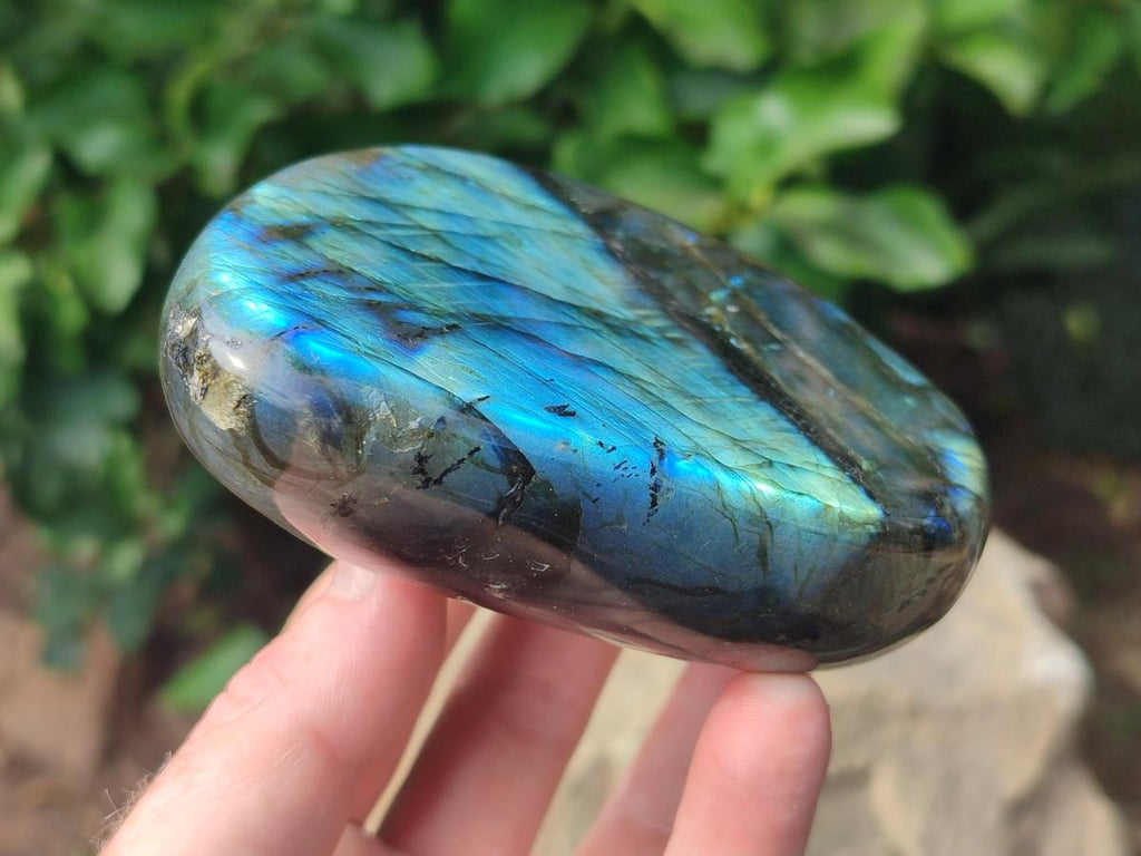 Polished Labradorite Standing Free Forms x 4 From Madagascar