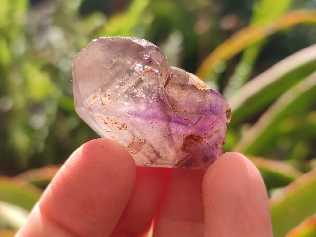 Natural Window Amethyst Crystals x 35 From Ambatondrazaka, Madagascar - Toprock Gemstones and Minerals 