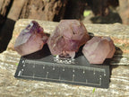 Natural Window Amethyst Crystals x 35 From Ambatondrazaka, Madagascar - Toprock Gemstones and Minerals 
