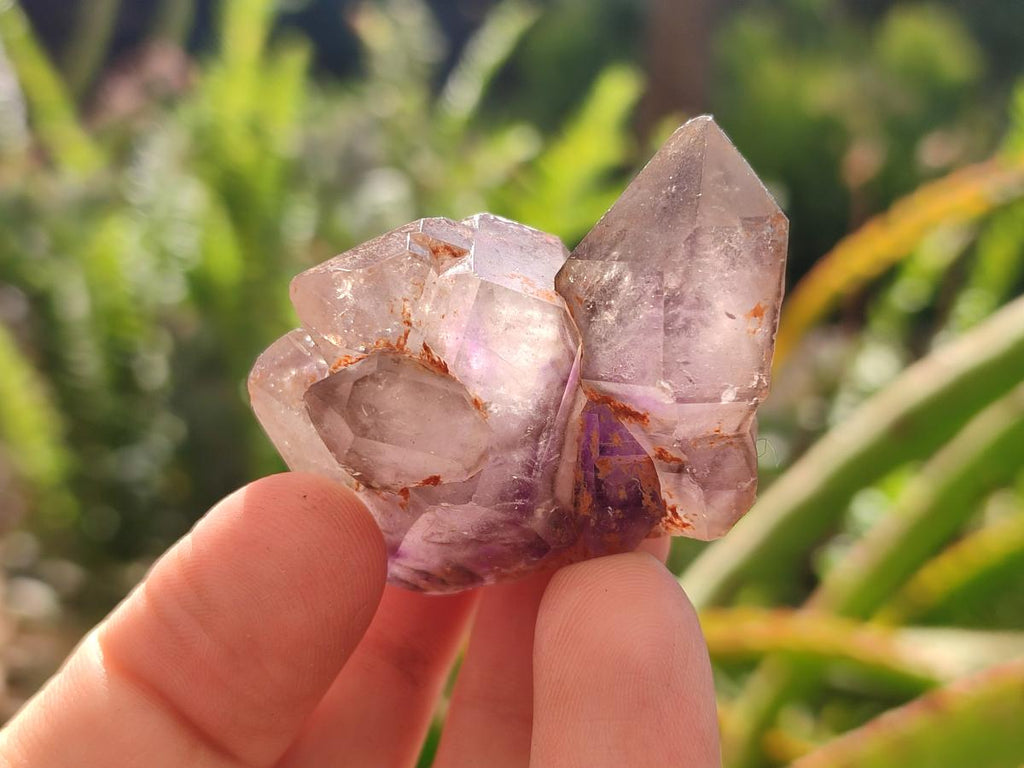 Natural Window Amethyst Crystals x 35 From Ambatondrazaka, Madagascar - Toprock Gemstones and Minerals 