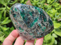 Polished Emerald Mica 'Mutokolite' Standing Free Forms x 2 From Mutoko, Zimbabwe - Toprock Gemstones and Minerals 