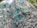 Polished Emerald Mica 'Mutokolite' Standing Free Forms x 2 From Mutoko, Zimbabwe - Toprock Gemstones and Minerals 