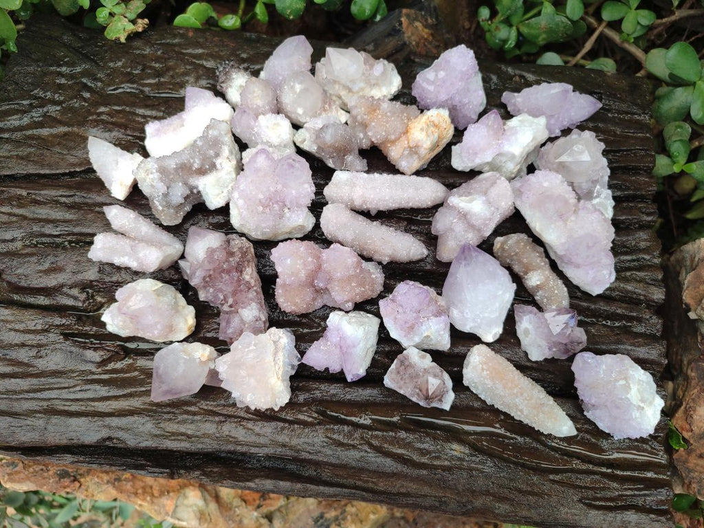 Natural Mixed Spirit Quartz Crystals And Clusters x 88 From Boekenhouthoek, South Africa - Toprock Gemstones and Minerals 
