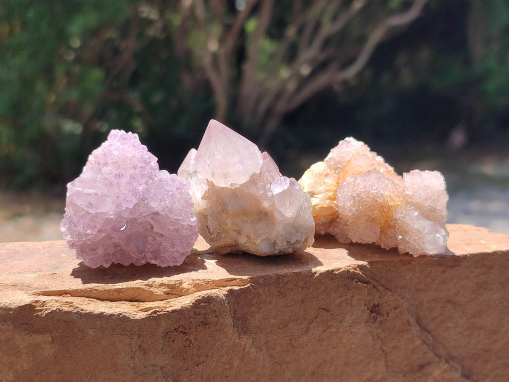 Natural Mixed Spirit Quartz Crystals And Clusters x 88 From Boekenhouthoek, South Africa - Toprock Gemstones and Minerals 