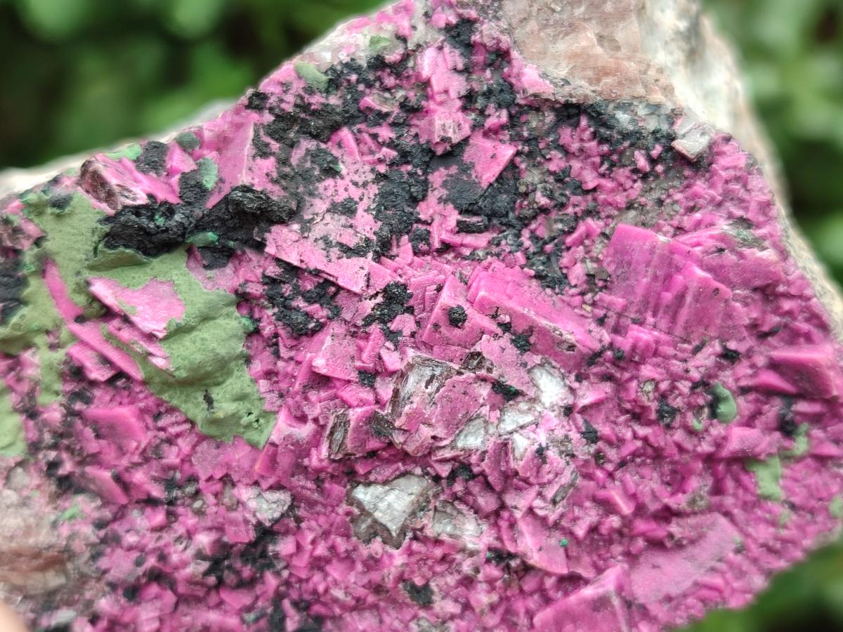 Natural Salrose Cobaltion Dolomite with Kolwezite Specimens x 4 From Kakanda, Congo