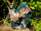 Natural Large Crystalline Malachite Specimen x 1 From Tenke Fungurume, Congo - Toprock Gemstones and Minerals 