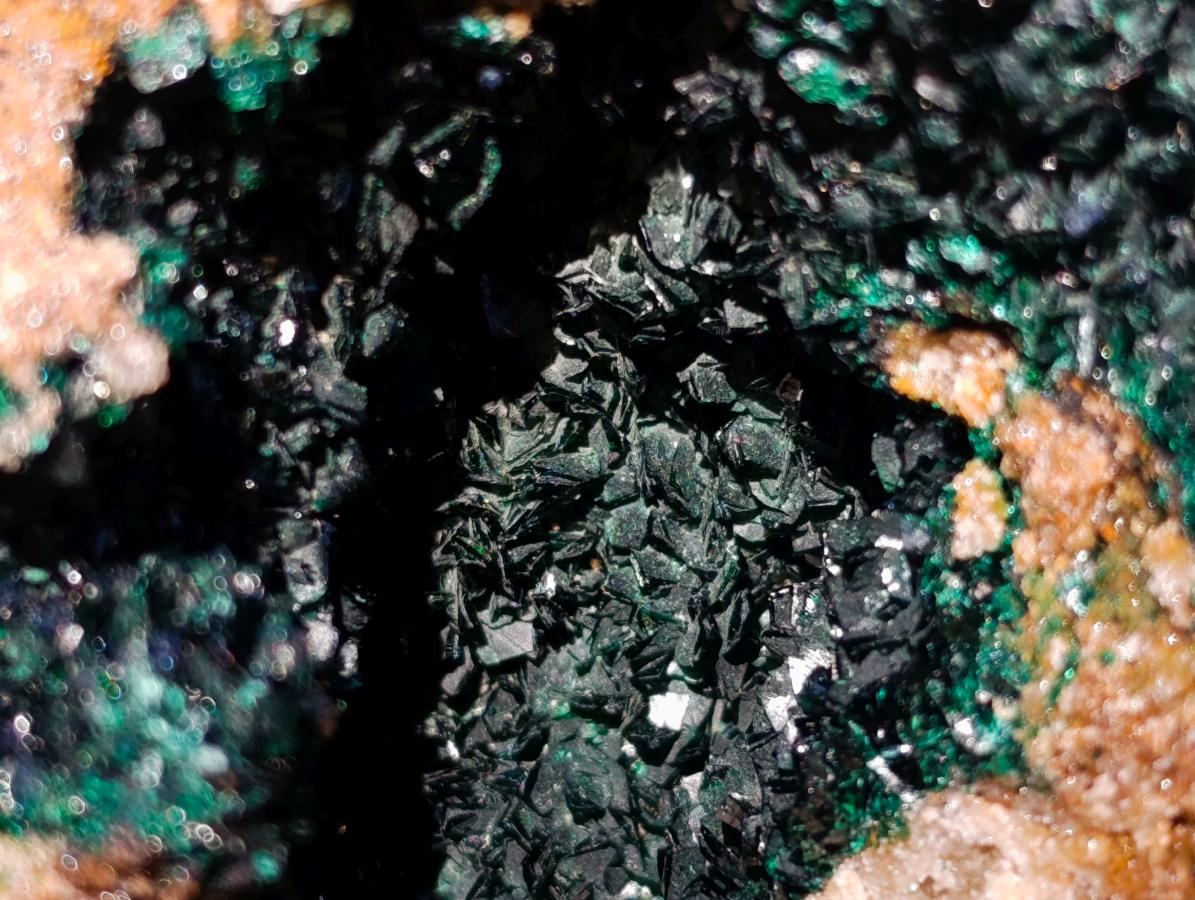 Natural Large Crystalline Malachite Specimen x 1 From Tenke Fungurume, Congo