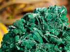 Natural Rare Malachite Pseudomorph Specimens x 2 From Kolwezi, Congo