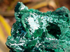 Natural Rare Malachite Pseudomorph Specimens x 2 From Kolwezi, Congo