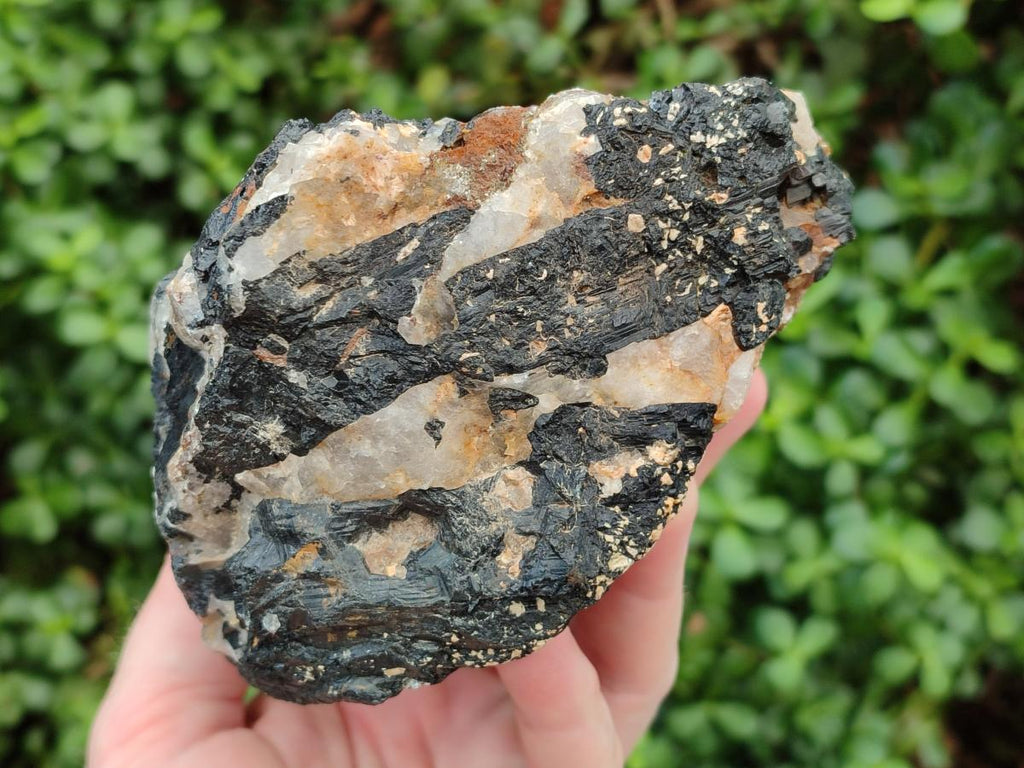 Natural Black Tourmaline in Quartz x 3 From Zimbabwe - Toprock Gemstones and Minerals 