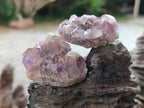 Natural Rare Amethyst Asylum Quartz Clusters x 35 From Luena, Congo