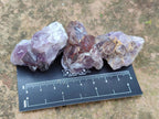 Natural Rare Amethyst Asylum Quartz Clusters x 35 From Luena, Congo