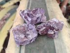 Natural Rare Amethyst Asylum Quartz Clusters x 35 From Luena, Congo