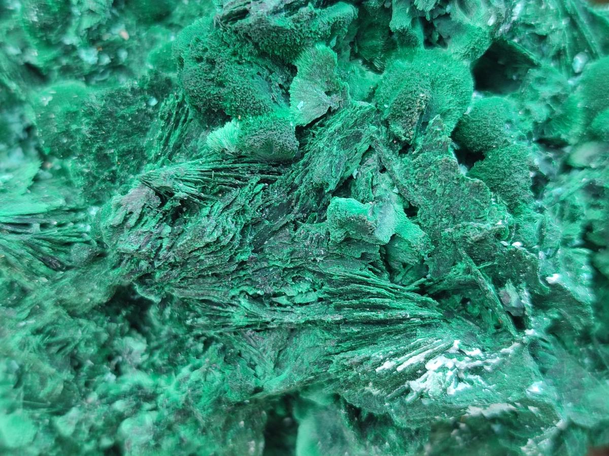 Natural Large Rare Malachite Pseudomorph Specimen x 1 From Kolwezi, Congo