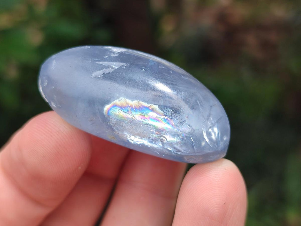Polished Blue Celestite Free Forms x 20 From Sakoany, Madagascar