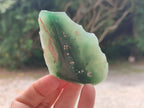 Polished One Side Mtorolite Chrysoprase Slices x 37 From Mutorashanga, Zimbabwe - Toprock Gemstones and Minerals 