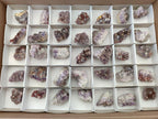 Natural Rare Amethyst Asylum Quartz Clusters x 35 From Luena, Congo