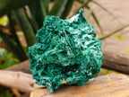 Natural Rare Malachite After Azurite Pseudomorph Specimens x 2 From Kolwezi, Congo