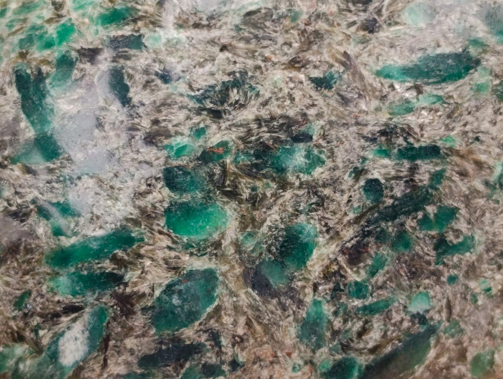 Polished Emerald Mica 'Mutokolite' Standing Free Forms x 2 From Mutoko, Zimbabwe - Toprock Gemstones and Minerals 