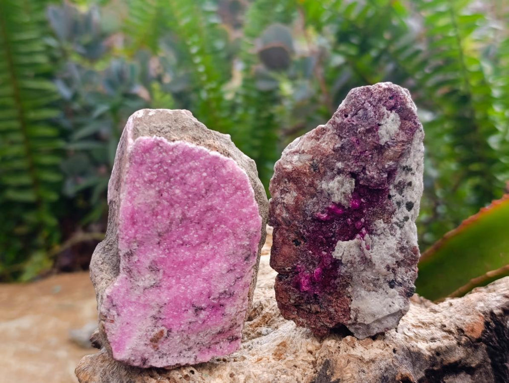 Natural Salrose Cobaltion Dolomite Specimens x 6 From Kakanda, Congo