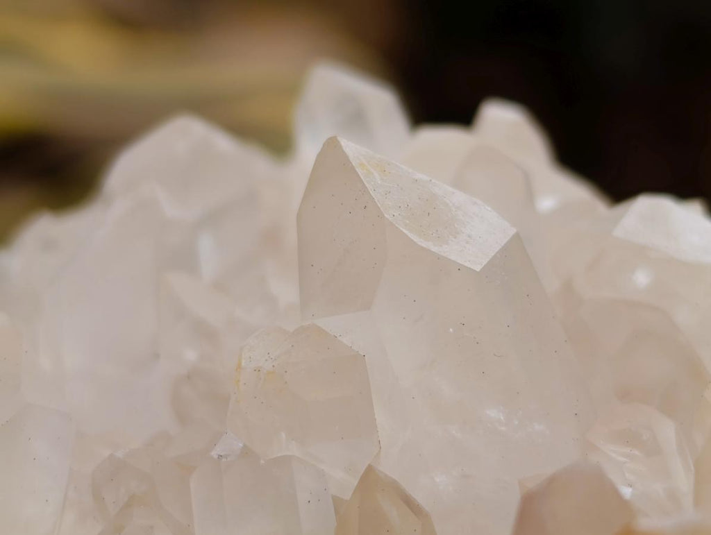 Natural Mixed Quartz Crystal Clusters x 12 From Madagascar