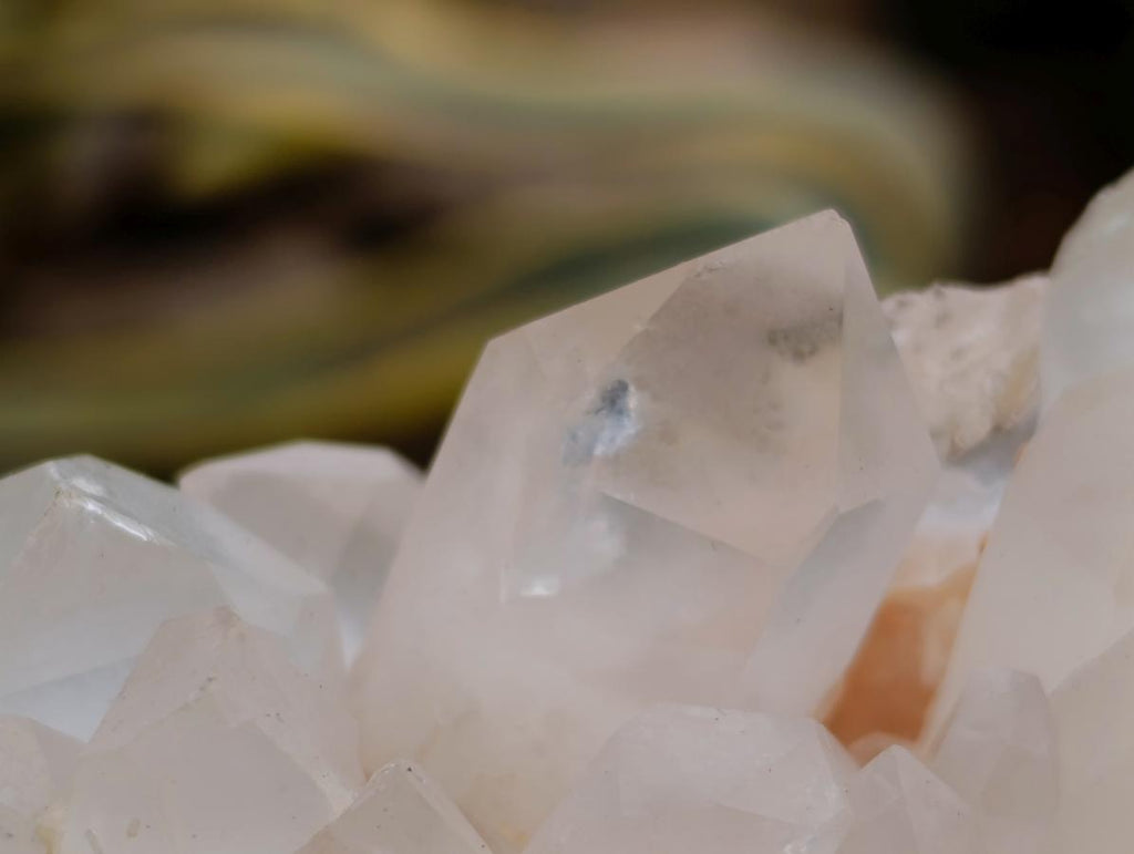 Natural Mixed Quartz Crystal Clusters x 12 From Madagascar